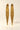 Ondine Earrings, Gold Fringes
