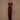 Burgundy tie-front skirt By Louise
