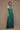 Robe écharpe Fatale vert émeraude portée